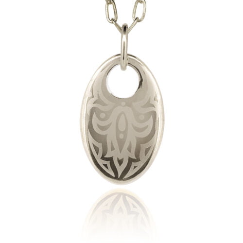 Platina Ovális medál