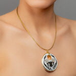 Infinity Finomporcelán Medál