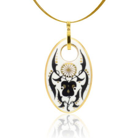 Infinity Finomporcelán Ovál Medál