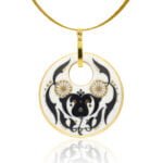 Infinity Finomporcelán Medál