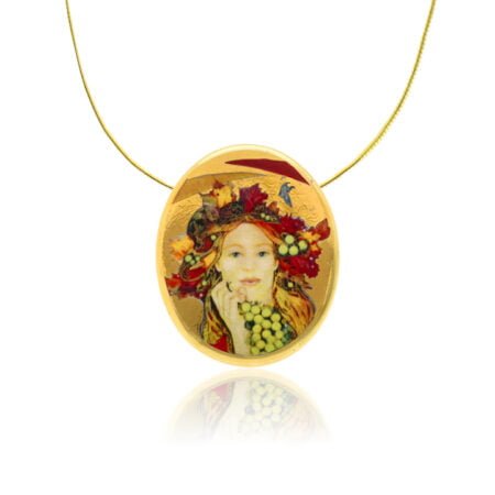 ZEMA -Faragó Ősz Finomporcelán Nyakék