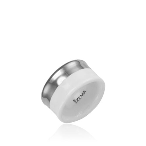 Fehér&platina Minimal gyűrű