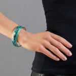 Infinity Finomporcelán Széles Karperec