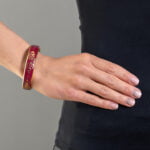 Barokk Pur-Pur Finomporcelán Karperec