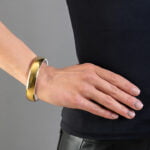 Aranyozott Finomporcelán Karperec