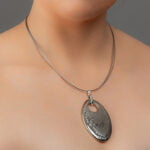 Platina Ovális medál