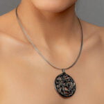 Aero Fekete&Platina Finomporcelán Medál (40mm)