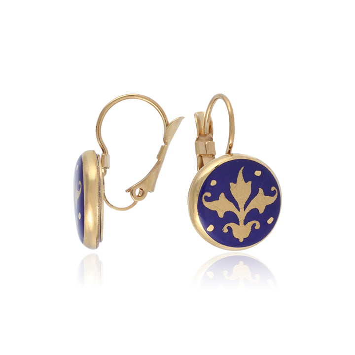 Barokk Royal Blue Fülbevaló Barokk Royal Blue Fülbevaló