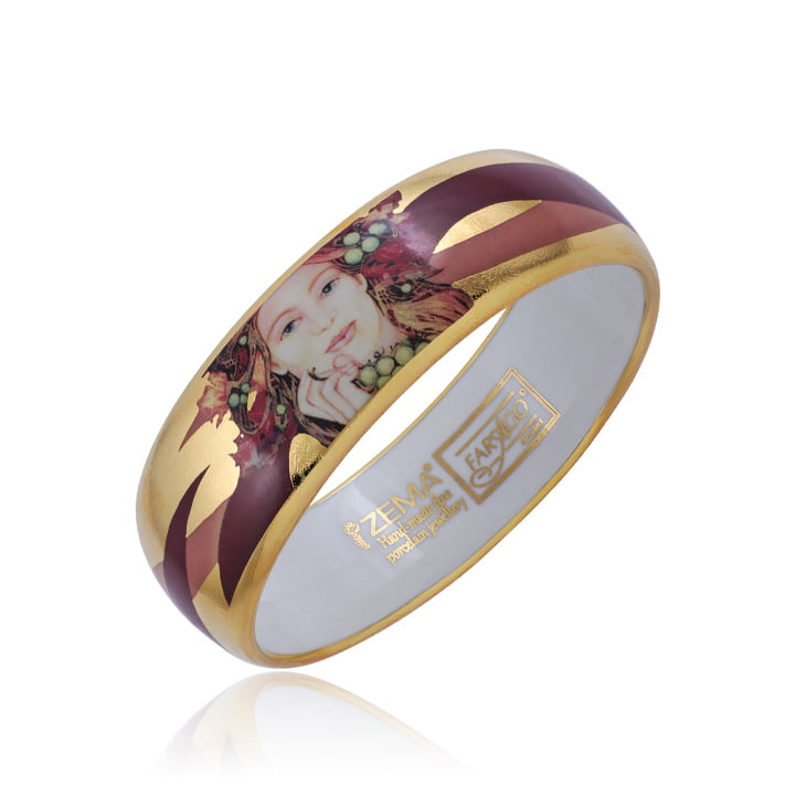 ZEMA-Faragó Ősz Finomporcelán Karperec ZEMA-Faragó Ősz Finomporcelán Karperec