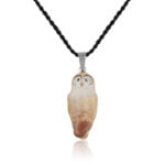 Finomporcelán Bagoly medál