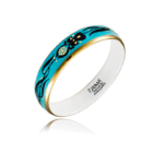 Infinity Mentazöld Finomporcelán Karperec