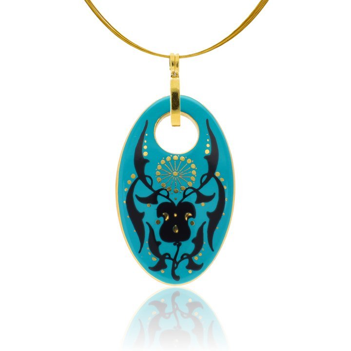 Infinity Mentazöld Ovál Finomporcelán Medál Infinity Mentazöld Ovál Finomporcelán Medál