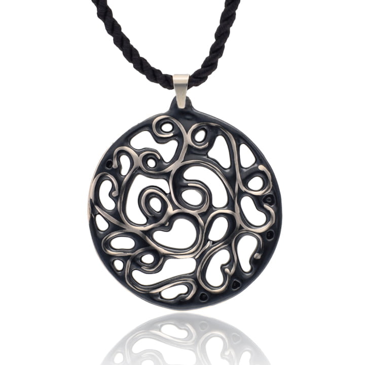 Aero Fekete&Platina Finomporcelán Medál (60mm) Aero Fekete&Platina Finomporcelán Medál (60mm)