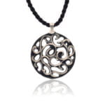 Aero Fekete&Platina Finomporcelán Medál (40mm)