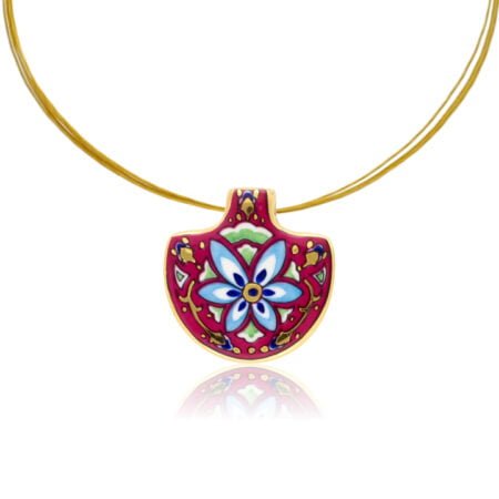 Pur-Pur Szecessziós Finomporcelán Medál