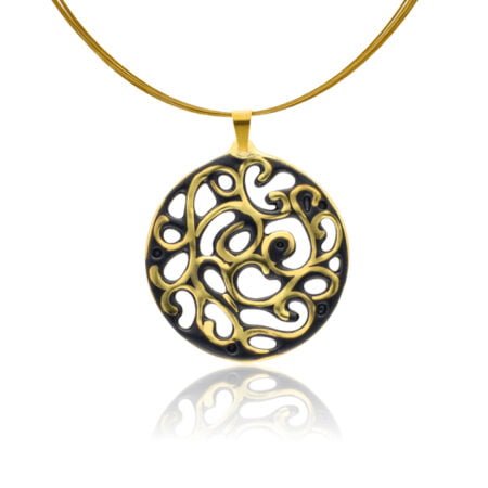 Aero Fekete&Arany Finomporcelán Medál (40mm)