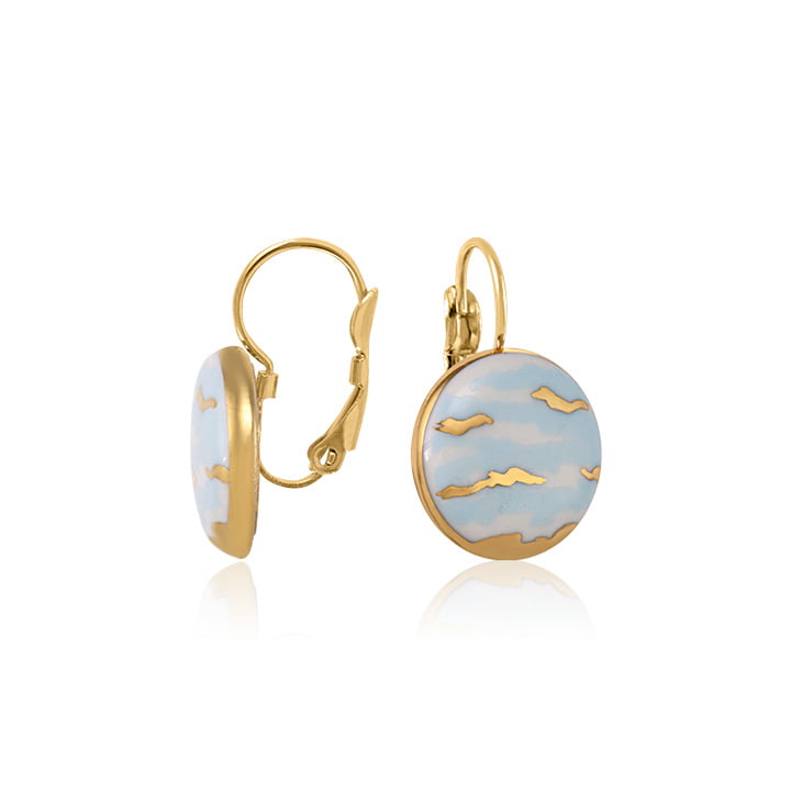 9433-0033_BL_P Summer Blue fülbevaló