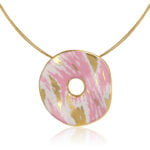 ZEMA Glamour kollekció summer pink-arany medál