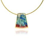 Van Gogh Finomporcelán Arany Kis Medál