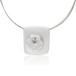 Nefelejcs Finomporcelán Platina Medál