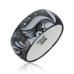 Sárközi Fekete&Fehér Finomporcelán Karperec