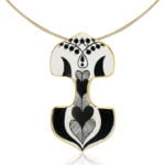 Sárközi Finomporcelán Dupla Medál