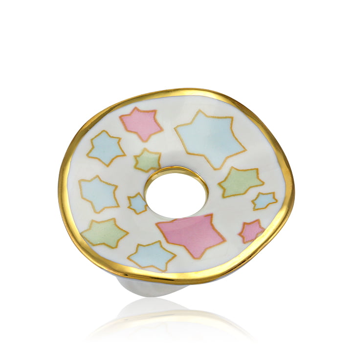 ŐSERŐ Szkíta gyűrű ZEMA ŐSERŐ Szkíta Finomporcelán gyűrű aranyozott