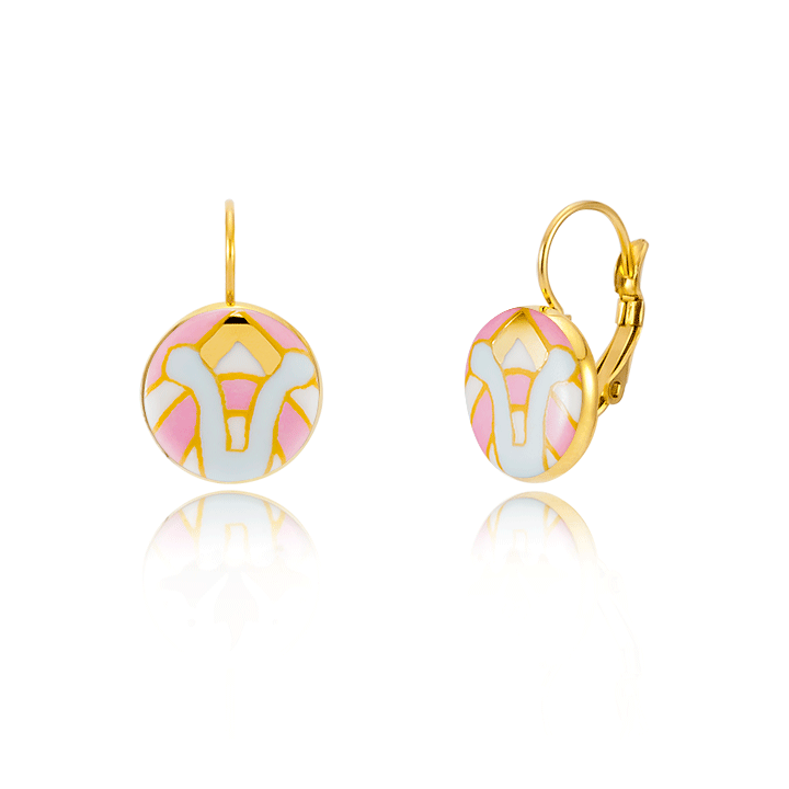 ŐSERŐ Szkíta Finomporcelán Kapcsos Fülbevaló ŐSERŐ Szkíta Finomporcelán Kapcsos Fülbevaló