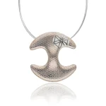 ŐSERŐ-Bronzkori Platina Finomporcelán Medál