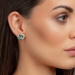 Van Gogh Finomporcelán Platina fülbevaló