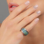 ZEMA Van Gogh Platina Finomporcelán Gyűrű