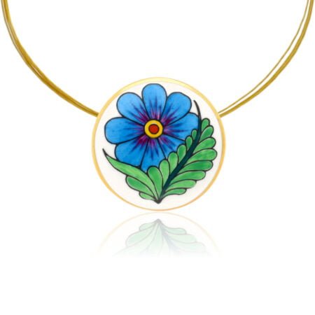 Palóc Finomporcelán Medál (kicsi kerek)