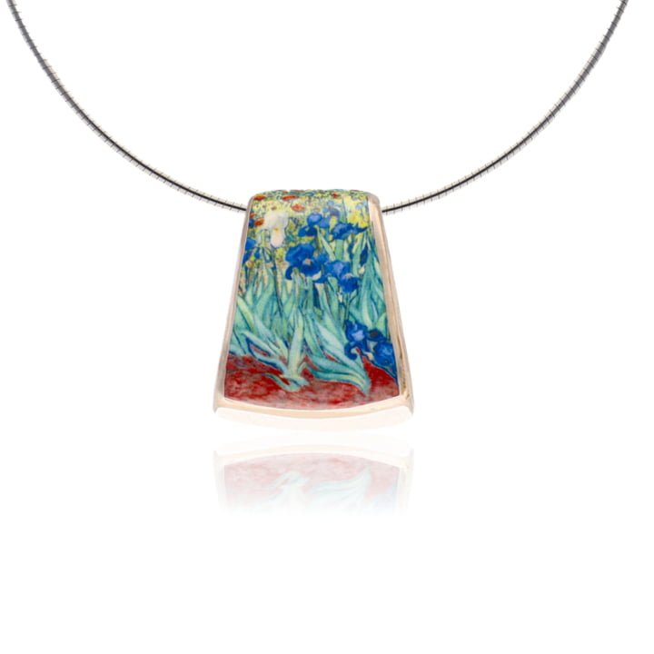 Van Gogh Finomporcelán Platina Kis Medál Van Gogh Finomporcelán Platina Kis Medál