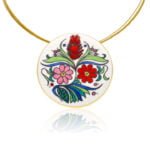 Palóc Finomporcelán Medál (Kerek)