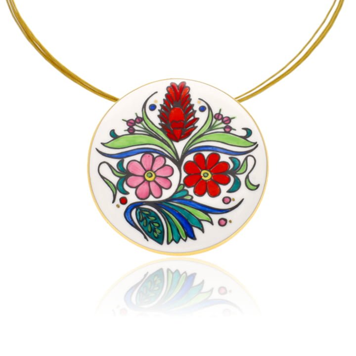 Palóc Finomporcelán Medál (Kerek) Palóc Finomporcelán Medál (Kerek)