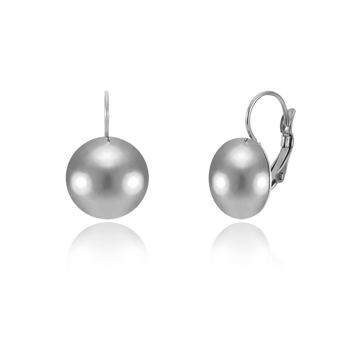 Platina Lencse Finomporcelán Fülbevaló Akasztós Platina Lencse Finomporcelán Fülbevaló Akasztós