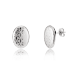 ŐSERŐ-Bronzkori Platina Finomporcelán Fülbevaló