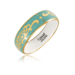 Riga Mentazöld Szecessziós Karperec