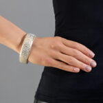 Dubai Fehér-Arany Karkötő