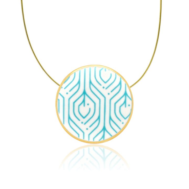 Dubai Türkiz-Arany Medál (kicsi) Dubai Türkiz-Arany Medál (kicsi)