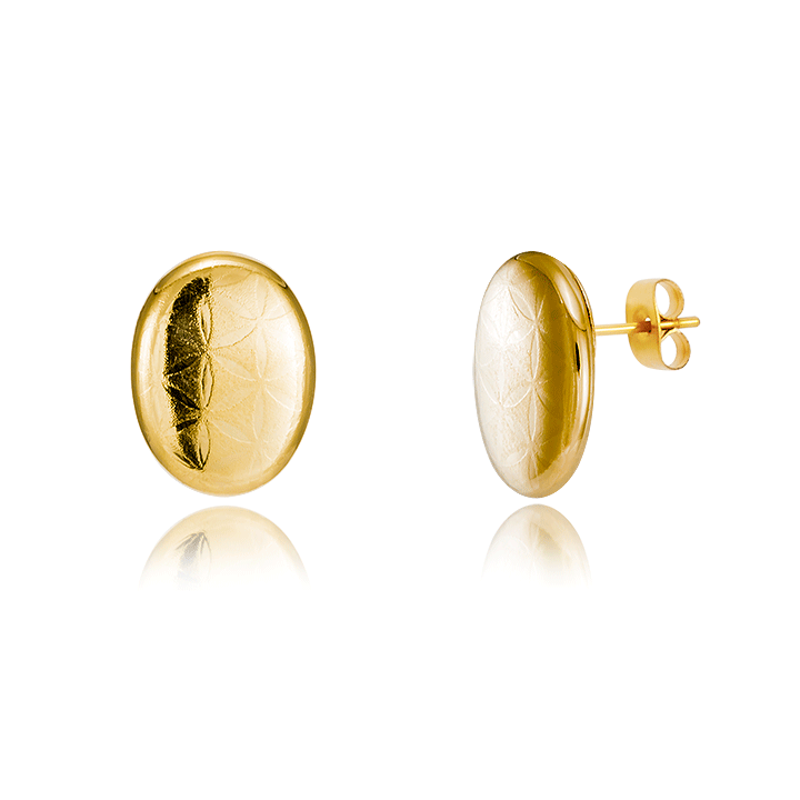 ŐSERŐ-Bronzkori Arany Finomporcelán Fülbevaló ŐSERŐ-Bronzkori Arany Finomporcelán Fülbevaló