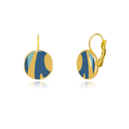 ZEMA-Faragó Tél Finomporcelán Fülbevaló Kapcsos