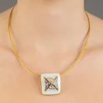 Reneszánsz Fehér&Kék Corvina Medál Nagy