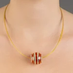 Cukorka Finomporcelán Medál (Piros&Arany)