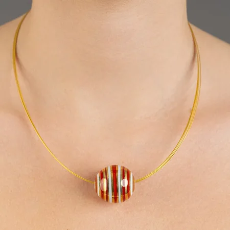 Cukorka Finomporcelán Medál (Piros&Arany)