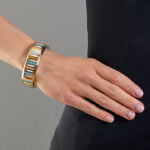 Cukorka Finomporcelán Szines Karperec