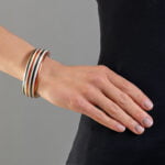 Cukorka Finomporcelán Fekete-Piros-Arany Karperec