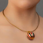 Cukorka Finomporcelán Piros&Arany&Fekete Medál (Kicsi)