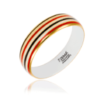 Cukorka Finomporcelán Fekete-Piros-Arany Karperec