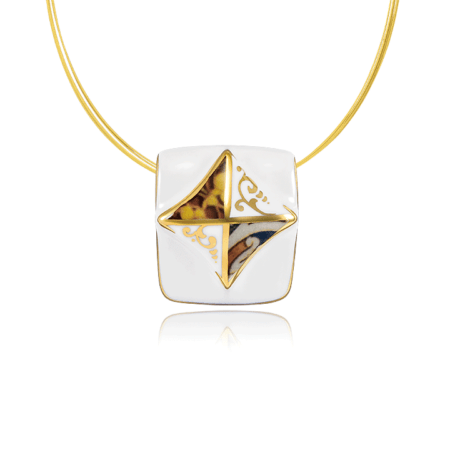 Reneszánsz Fehér&Arany Corvina Medál Nagy